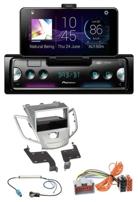 Pioneer USB MP3 Bluetooth DAB Autoradio für Ford Fiesta 08-10 JA8 ohne Display s - Bild 1 von 4