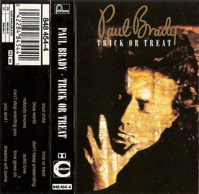 Paul Brady Trick Or Treat cassette UK Fontana 1991 8484544 - Image 1 of 2