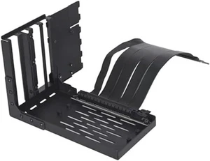 Lian Li Accessory Universal 4-Slots Vertical GPU Card Holder Kit Black, Premium - Zdjęcie 1 z 2