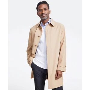 Michael Kors Trench Regen Mantel Jacke Herren 40 kurz 40 S Kastanza Khaki Oberbekleidung - Bild 1 von 10
