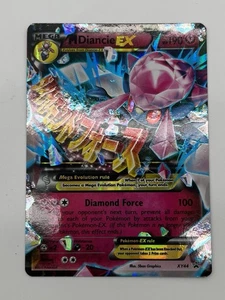 Mega M. Diancie EX XY44 XY Black Star Promo English Pokémon Card LP Promos - Picture 1 of 4