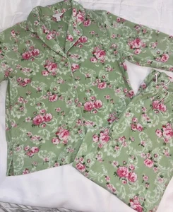 Charter Club Intimates Women’s Pajamas Set XL Petite Floral Beautiful Super Soft - Picture 1 of 11