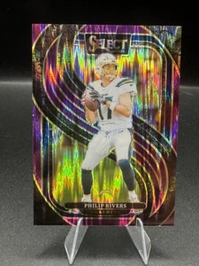 2024 Select Philip Rivers Premier Level Purple Shock Prizm /360 Chargers - Picture 1 of 3