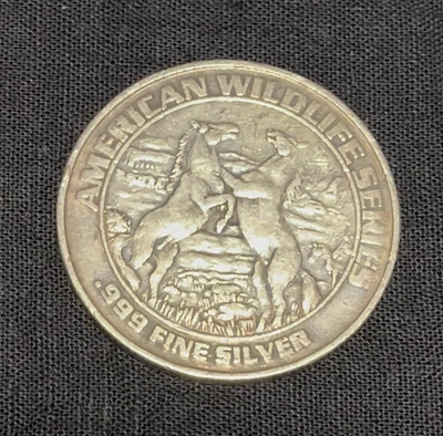 Historic Colorado Mining "American Wild Life Series - Horses" 20g .999 Silver - Image 1 of 4
