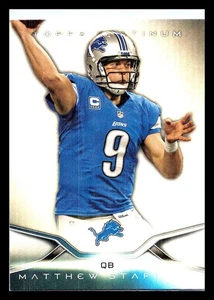 2014 Topps Platinum #51 Matthew Stafford Detroit Lions - Picture 1 of 2