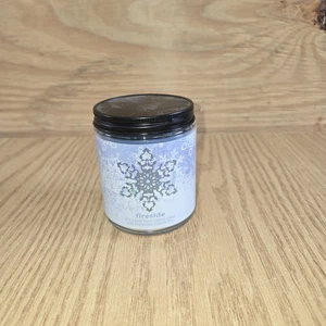 BATH & BODY WORKS FIRESIDE 1 MECHA PERFUMADA 7 OZ LUMINARIA Tarro Pequeño VELA Nuevo sin Etiquetas - Imagen 1 de 4