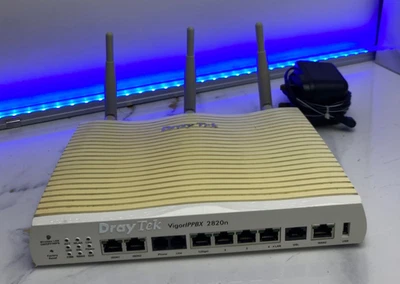 Dreytek VigorIPPBX 2820n integrierte IP-Telefonanlage & ADSL Router Firewall #290 - Bild 1 von 2