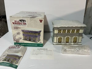 2004 Enesco It’s A Wonderful Life BEDFORD FALLS TRUST & SAVINGS BANK SERIES III - Picture 1 of 21