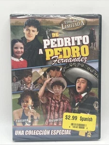 De Pedrito a Pedro Fernandez 4 Peliculas (DVD) Tatiana , Resortes, Maria Rebeca - Picture 1 of 2