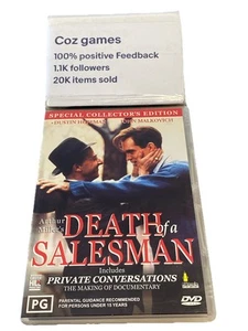 Death Of A Salesman DVD Region 4 Dustin Hoffman John Malkovich Umbrella Release - Picture 1 of 5
