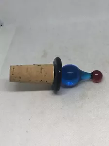 TAPÓN CORCHO VINO MURANO TOMASSI VINTAGE 3,5" PEGATINA ORIGINAL - Imagen 1 de 5