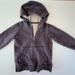 Carter's Kids 6/6A Gray Full Zip Hoodie Sweater - Picture 1 of 9