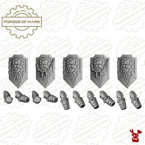 Knights - Drakes - Ignisaurus Clan Shields (x5L) - Imagen 1 de 1