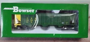 Chicago & North Western RR Green 100 Ton 3 Bay Hopper 135303 HO Bowser RTR 43518 - Picture 1 of 2