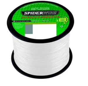 10m Spiderwire Stealth Smooth 8 x8 PE trenza trenza translúcida cuerda trenzada - Imagen 1 de 1