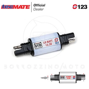 VERIFICA TEST VOLTAGGIO OPTIMATE O-123 BATTERIA STANDARD 12V ATTACCO SAE - Foto 1 di 2