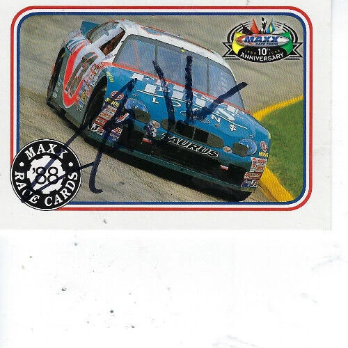 JERRY NADEAU SIGNED 1998 MAXX  RACING #57 - NASCAR - Image 1 of 1
