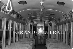 1955 ATLANTIC CITY TRANSPORTATION CO. ACTC TROLLEY BUS SLIDE INTERIOR #245 NJ - Picture 1 of 1