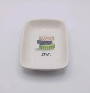 Bandeja Catchall Cerámica Rae Dunn 'Keep' (5.5" x 4") - Imagen 1 de 5