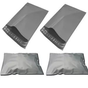 Premium Grey Mailing Bags Self Seal Poly Bags 17 x 24, x100 x250 x500 x1000 2000 - Picture 1 of 1