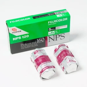 Fujifilm NPS 120 Professional 160 - 7 rolls Professional Pack +2 rolls extra Exp - Picture 1 of 1