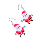 Miss Santa Dangle Ohrringe Weihnachten Nieten für Mädchen Winter Urlaub Schmuck