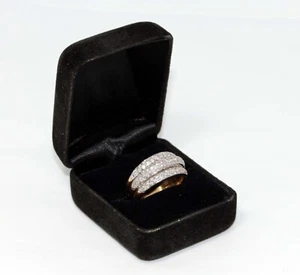 Fabulous Vintage 18CT Yellow Gold 1.4ct Pave Diamond Ring 13.3g RRV $11,400.00 - Picture 1 of 24