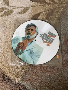 KENNY ROGERS Greatest Hits HBO Picture Disc Mint LP - Picture 1 of 2