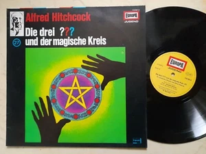 ALFRED HITCHCOCK Die drei ??? und der magische Kreis *EUROPA VINYL LP* - Bild 1 von 2