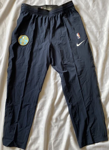 Nike Denver Nuggets Repel Snap Warm Up Pants Navy 859310 XL-T PLAYER ISSUED Cover