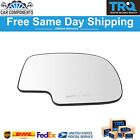 TRQ New Mirror Glass Power Heated Right For 1999-2007 Chevy GMC Cadillac
