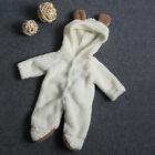 Cute Teddy Bear Newborn Baby Girls Boys Winter Warm Hooded Jumpsuit Rompers 