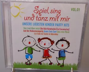 KINDERLIEDER Spiel Sing Tanz mit mir CD Kinder Party Hits Kinderfest Vol.1 #T967 - Bild 1 von 2