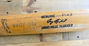 1980's - GARY RAJSICH - Game Used BAT - Louisville Slugger - F143 - WHITE SOX - Picture 1 of 7