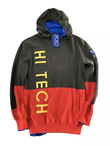 Polo Ralph Lauren Pullover Alta Tecnología Sudadera con Capucha Raro Azul Oliva Hombres Calzoncillo Xs S Nuevas Etiquetas - Imagen 1 de 6