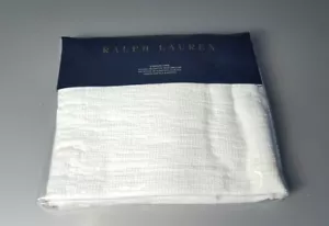 $150 RALPH LAUREN COLLECTION CORRAL CAYON ONE STANDARD SHAM (WHITE) - Picture 1 of 5