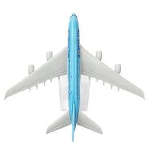 1:400 Diecast Korean Air A380 Alloy Airplane Aircraft Plane Model With Stand G - Picture 1 of 6