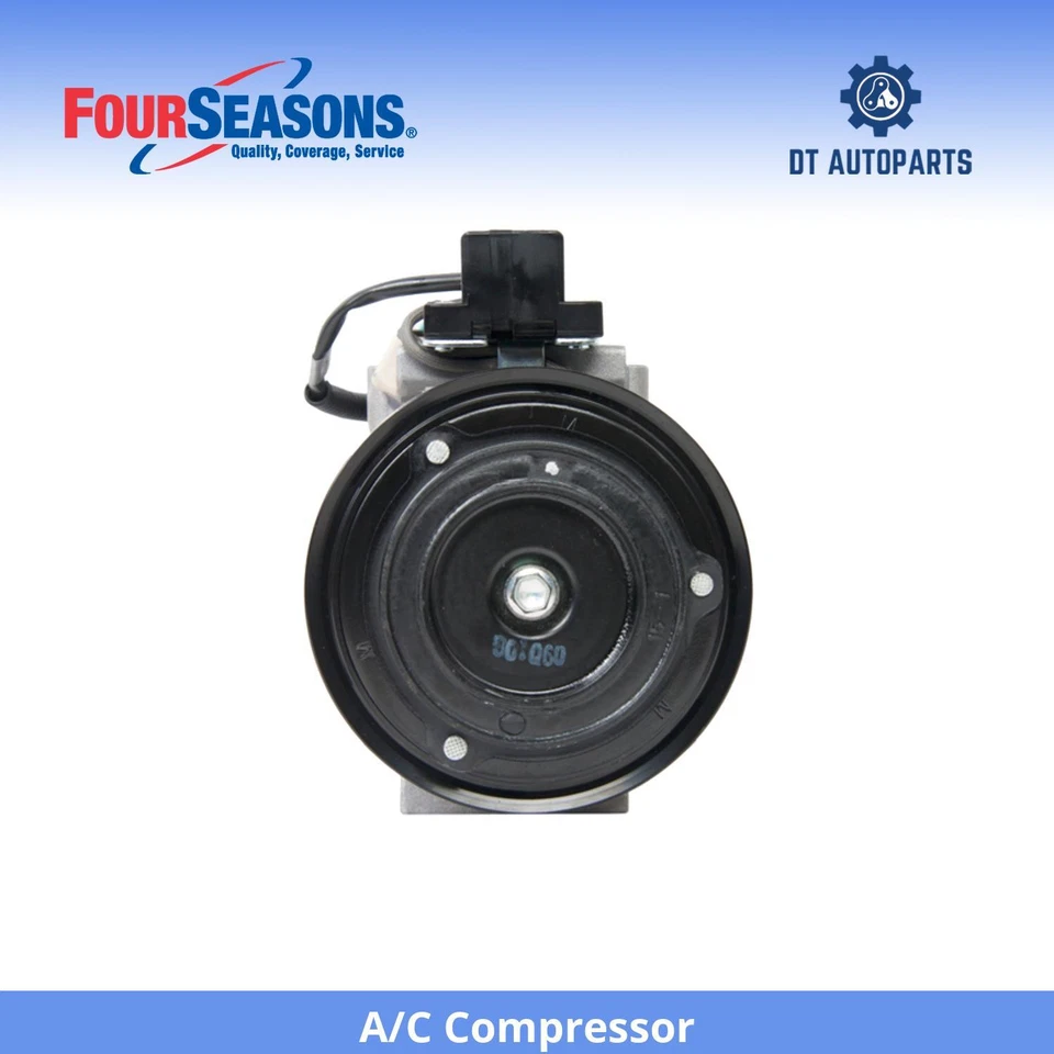 For 1988-1991 Mercedes-Benz 300TE A/C Compressor 4 Seasons 1989 1990 - Image 1 of 4