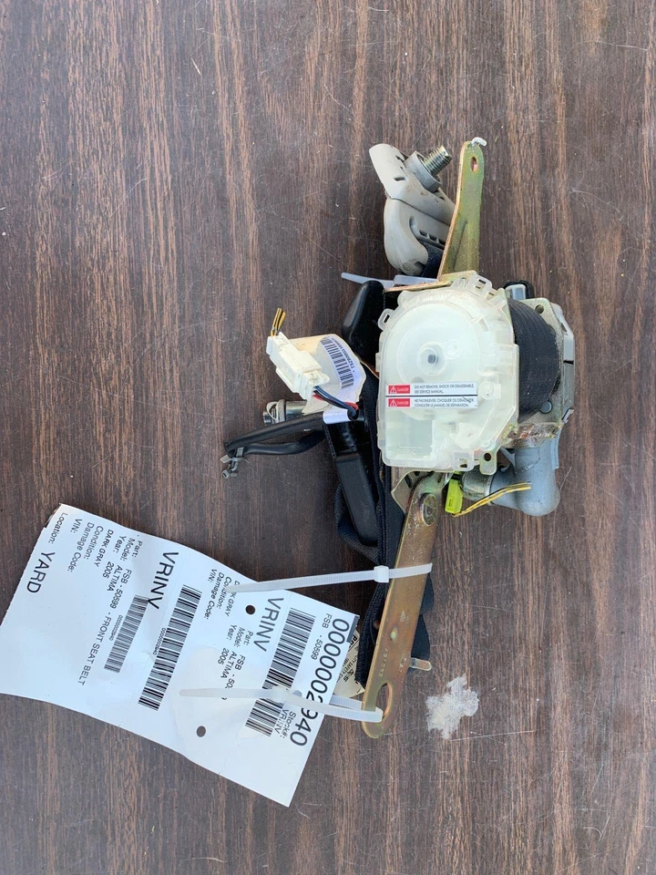 ✅ Cinturón de seguridad delantero Nissan Altima 2006 OEM Foto 1 de 4