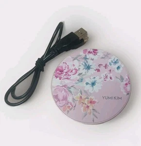 Yumi Kim Floral Wireless Charging Pad with USB Charging Cord - Picture 1 of 3