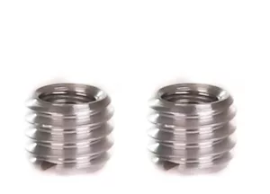 2x 1/4 Zoll auf 3/8 Zoll 1/4" - 3/8" Stativ Gewindeadapter Stativgewinde Adapter - Bild 1 von 2