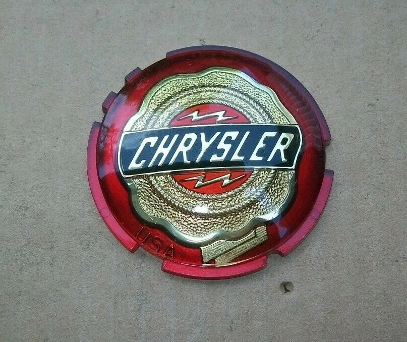 NUEVO 1951-1954 Chrysler Saratoga New Yorker Windsor parrilla y medallón de maletero Foto 1 de 2