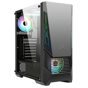 PRC Intel UHD Gaming Computer Desktop PC 256GB 8GB Quad Core WIFI HDMI New - Picture 1 of 4