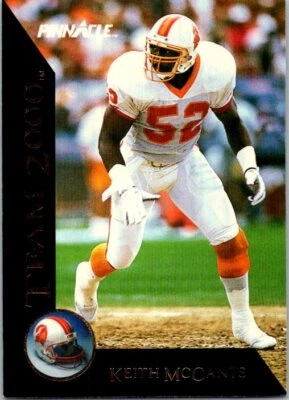 1992 Pinnacle #26 Keith McCants Team 2000 - Image 1 of 2