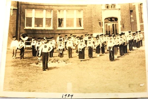 Busch High School Band 1934 Centerline Michigan 5 x 7" - Picture 1 of 7