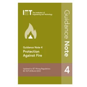 IET Guidance Note 4: Schutz vor Feuer, 9. Auflage - Bild 1 von 1
