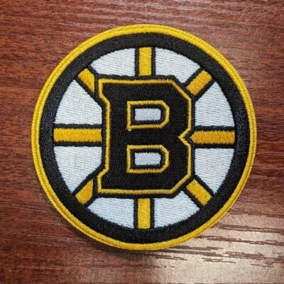 Boston Bruins Patch 3" NHL Sports Ice Hockey Embroidered Iron On Patch