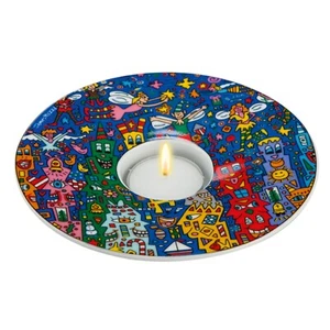 James Rizzi "JOIE AU MONDE" GOEBEL - Bougeoir, Collection 2014! - Picture 1 of 1