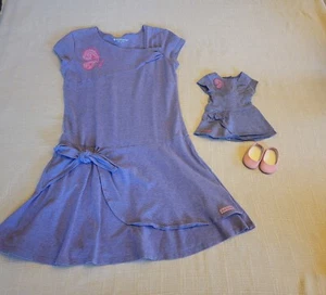 American Girl 2012 Butterfly Twist Dress for Girls sz 8 and for AG Doll - Picture 1 of 5