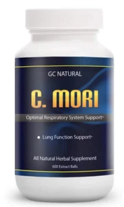 C.Mori (600 extract balls) By GC Natural - 100% Herbal Supplement For The Lungs - Foto 1 di 3